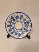 Vide poche ou soucoupe signé H Rubio Muel céramiste espagnol