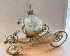 Disney Cendrillon Snow Globe Citrouille Carriage du Japon Rare sans boîte