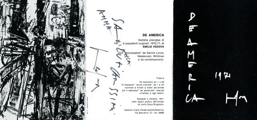 Emilio vedova catalogue de - catalogue,,