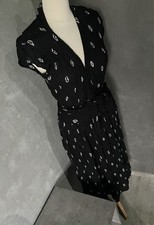 Jolie robe Longue de plage voilage épais transparente Noir Taille Unique