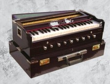 9 Stopper Portable,Chudidaar Bellow,42 Key 2 Reed Bass-Male,3.5 Octave harmonium