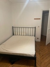 Lit  160*200 Cadre Noir