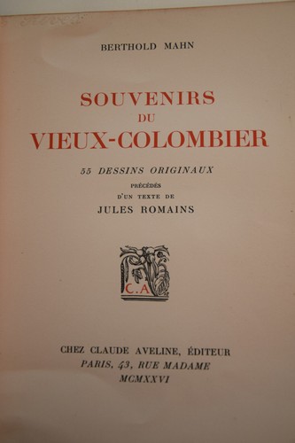 Souvenirs vieux colombier - souvenirs,