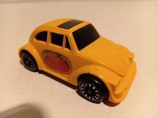Joustra Volkswagen Coccinelle jaune roues noires friction 1/50 BE