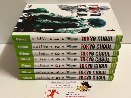 Lot manga tokyo ghoul tomes - lot,