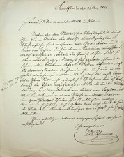 ✒ L.A.S Johann David PASSAVANT peintre allemand conservateur Musée Francfort