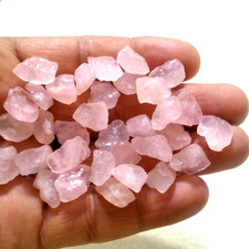 Quartz rose brillant brut 37