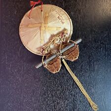 Travail de paille japonais Kasa & Tabi artisanat traditionnel années 1960-197...