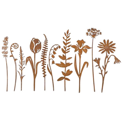 Lot fleurs rustiques en - de, 10