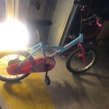 Vélo pour enfants de 14 pouces avec roues d'entraînement vélo pour enfants