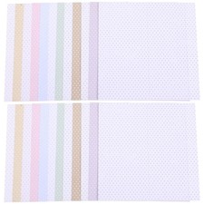 24 Sheets Matériel De