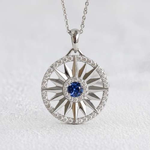 Collier sunburst pierre - collier,
