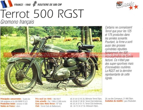 Terrot 500 rgst - 500,