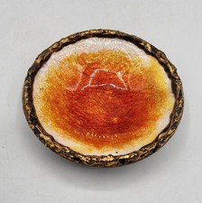 Coupelle en émaux sur cuivre