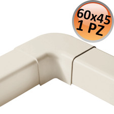 Coude plat pour goulotte