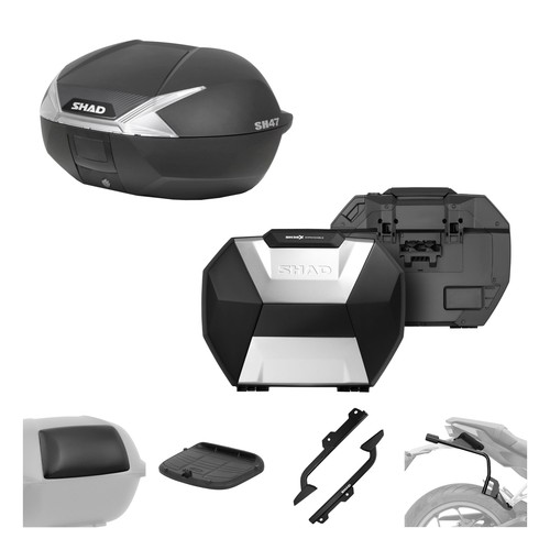 Kit complet shad - complet, blanc