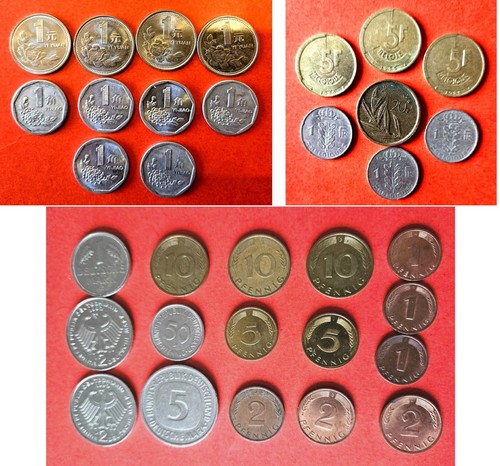 Lot pieces chinoises - lot,