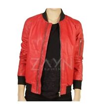 Blouson de motard en cuir