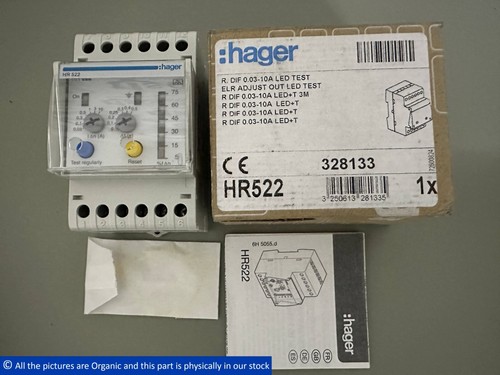 Hager hr522 elr earth leakage - hager,