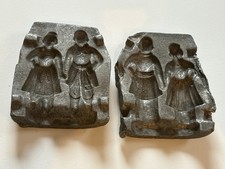 Ancien Moule Pour Confection De Sujets En Pâte D’amande - Sujets Hollandais