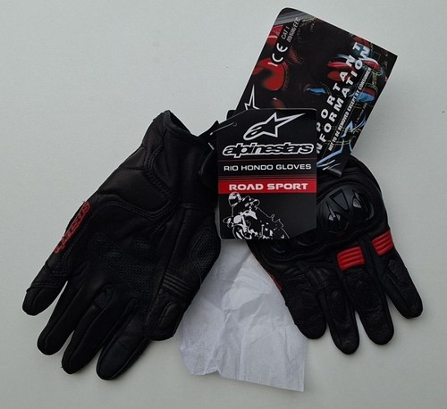Gants alpinestars cuir noir - gants,