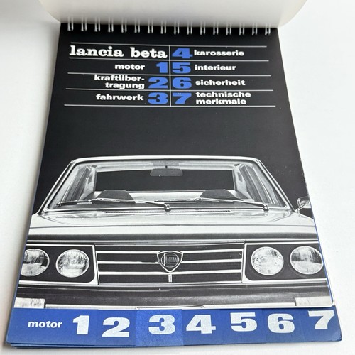 Lancia beta press kit - lancia,