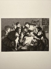 Honthorst Dentiste Ancien Art