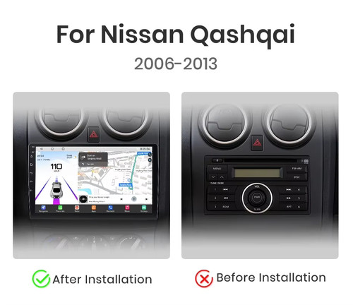 Autoradio nissan qashqai - nissan, gps