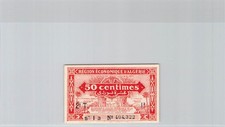 Algérie 50 Centimes 1944 n°