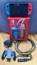 Nintendo Switch Modèle OLED HEG-001 Console Portable - 64Go - Noir/Neon...