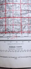 Carte allemande porte carte datée 44 stock Deutsche heereskarte ww2 original