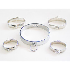 MENOTTES ACIER METAL HANDCUFFS