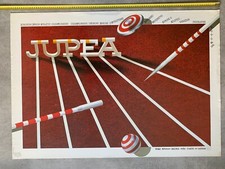 European Junior Athletic Championship 1989 Jugoslavia vintage  poster