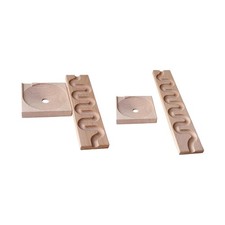 Circuit à billes en bois avec