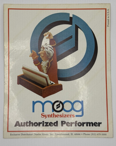 Vintage moog synthesizers - vintage,
