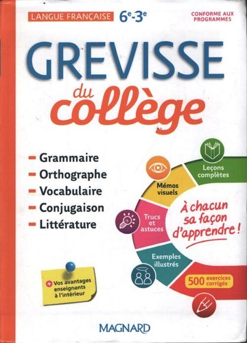 Specimen grevisse du - specimen,