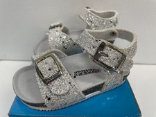 Sandales Bébé Fille Goldstar GS8846X Glitter Bianco Taille 21 (UK 4.5 / US 5.5)