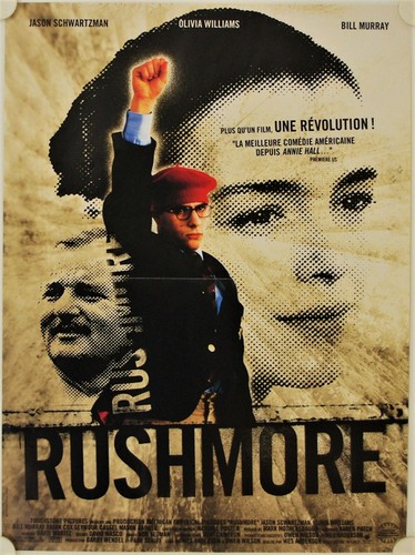 Affiche cinéma rushmore - affiche,