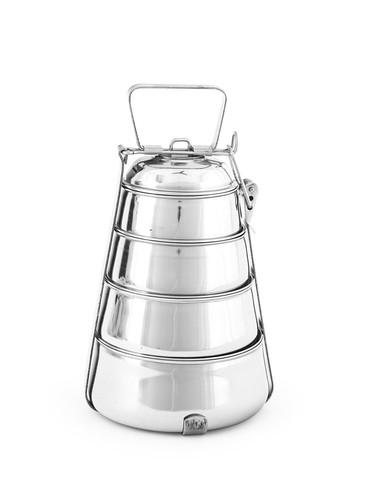 Porte repas pyramide acier - en,