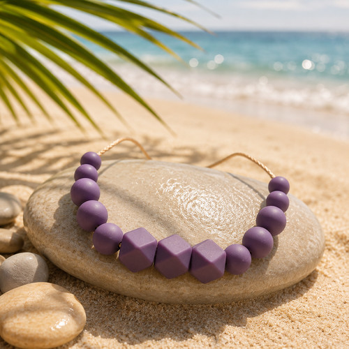 Collier femme silicone