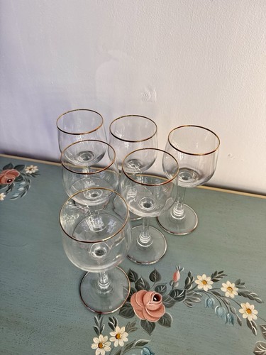 Lot verres vin - de, en