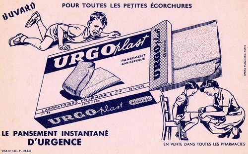 Buvard publicitaire ancien - buvard,