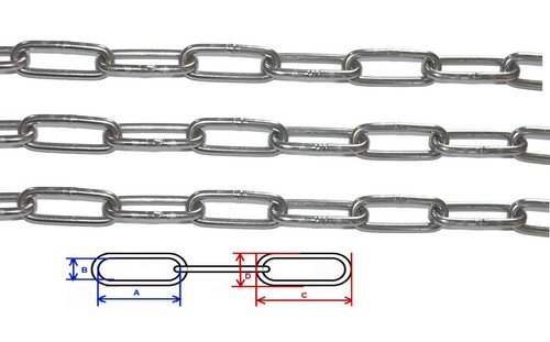 Chaine diamètre 10mm - Ø,