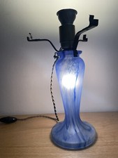 Pied de Lampe Champignon Signé Viannes