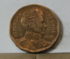 Monnaie chili 50 pesos 1994 (