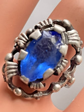 Bague ancienne Argent style