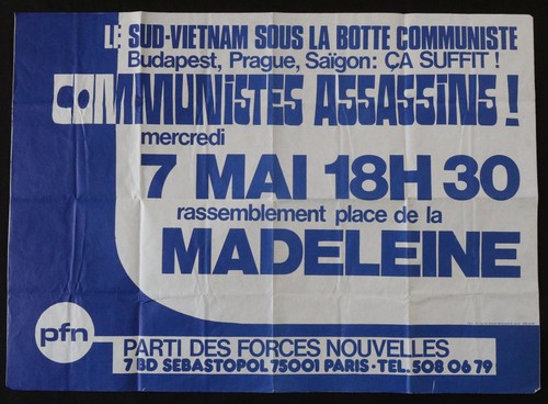 Affiche pfn parti - parti, des