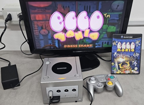 Nintendo game cube argent pal - cube,