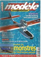 MODELE MAG N°599 PLAN : LE "BAMBOU" PLANEUR 2-AXES / PYLONE ELECTRIQUE DG 400