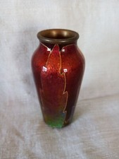 Limoges, petit vase à